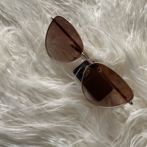 JCREW METAL CAT-EYE SUNGLASSES NWT - Picture 4 of 11